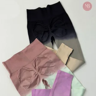 رنگ‌بندی لگینگ ورزشی آمبره